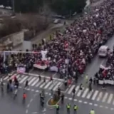 protest, generalni štrajk, blokada, novi sad