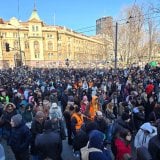 "Držimo vam čas": Studenti ispred Ministarstva prosvete daju podršku prosvetarima (FOTO;VIDEO) 3