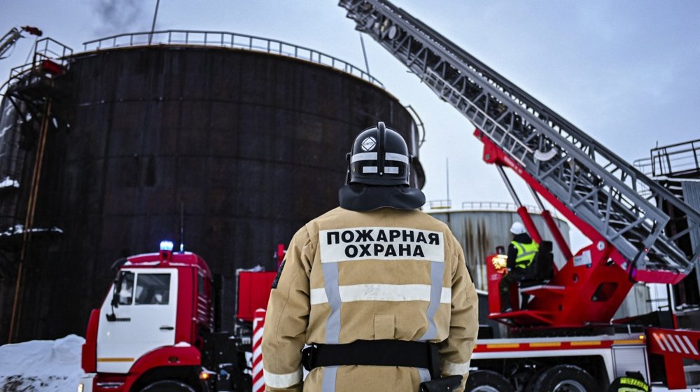 Napad ukrajinskih bespilotnih letelica: Požar u skladištu nafte u Rusiji 8