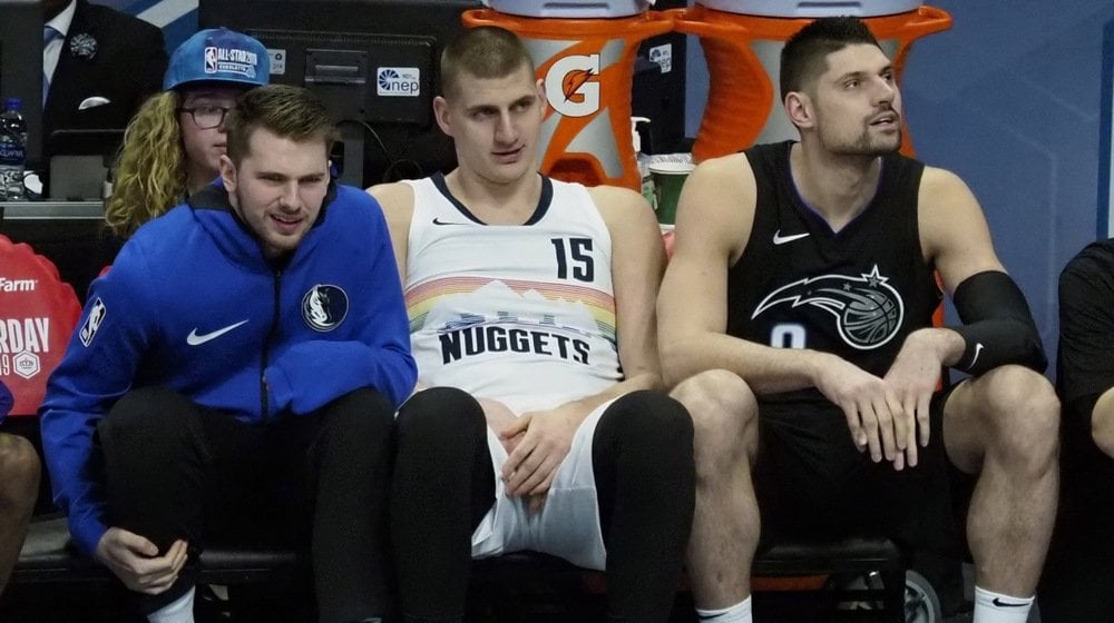 Luka Dončić, Nikola Jokić, Nikola Vučević