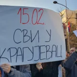 U nedelju kragujevački studenti trče štafetni maraton do Beograda, uručuju pozivnice za protest na Sretenje 3