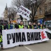 Rumljani krenuli u protestnu šetnju do Sremske Mitrovice (VIDEO) 10